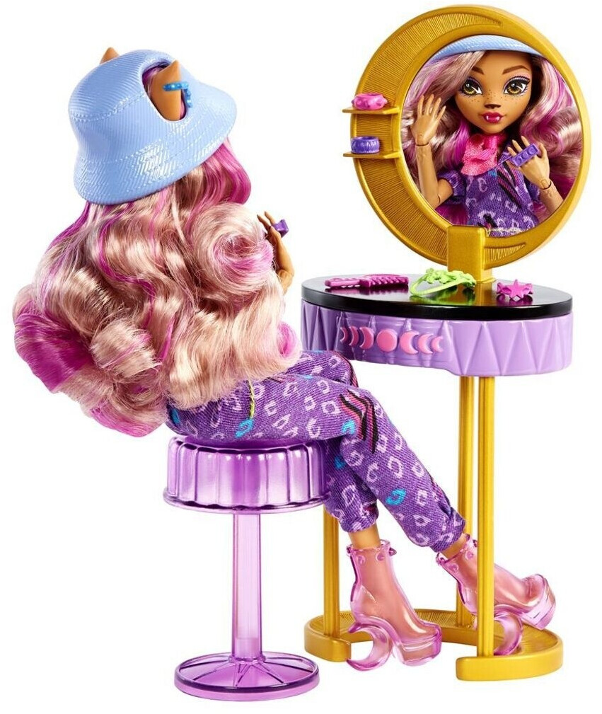 Bild von Mattel® Anziehpuppe Fashion Spiel-Set Puppe Clawdeen Wolf Monster High HKY70