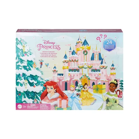 Bild von Mattel® Adventskalender Disney Prinzessin, mit Puppen und Accessoires, für Kinder ab 3 Jahren
