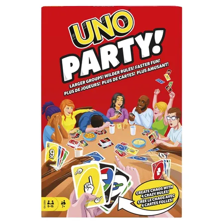 Bild von Mattel GAMES UNO Party Kartenspiel