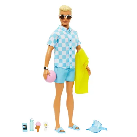 Bild von Mattel® Anziehpuppe Mattel HPL74 - Barbie Strandtag Ken