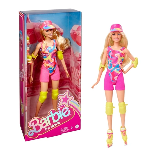 Bild von Mattel Puppe Barbie The Movie - Margot Robbie als Barbie: Inlineskating-Sammelpuppe