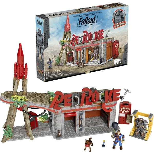Bild von MEGA Fallout Red Rocket Truck Stop, Konstruktionsspielzeug