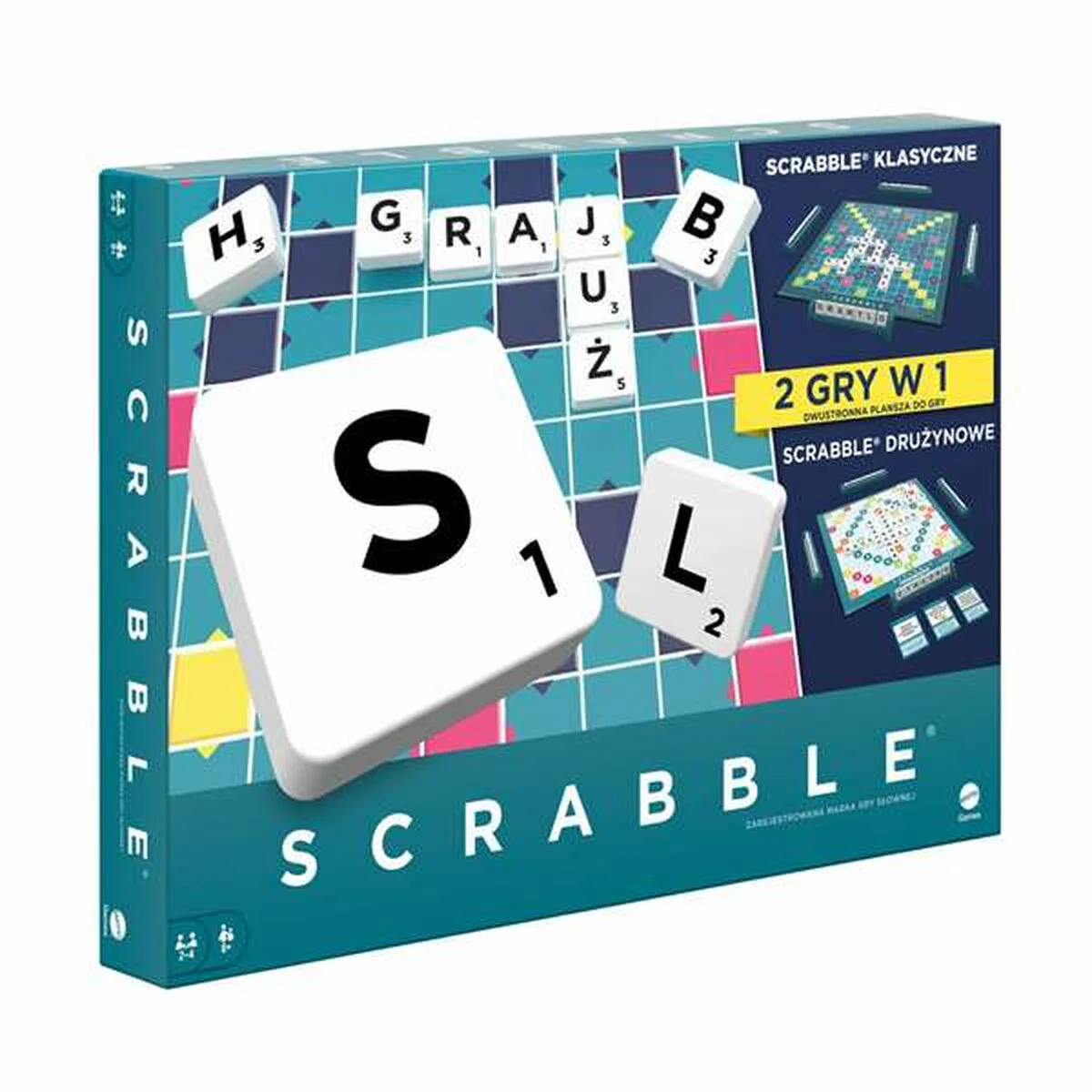 Bild von Tischspiel Mattel Scrabble ES