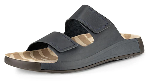 Bild von Ecco Pantolette »Cozmo M«, Sommerschuh, Schlappen, Klettschuh mit dezenten Ziernähten