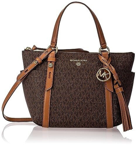 Bild von Michael Kors Sullivan Small Conv TZ Tote MK Signature  in Braun (6.6 Liter), Handtasche