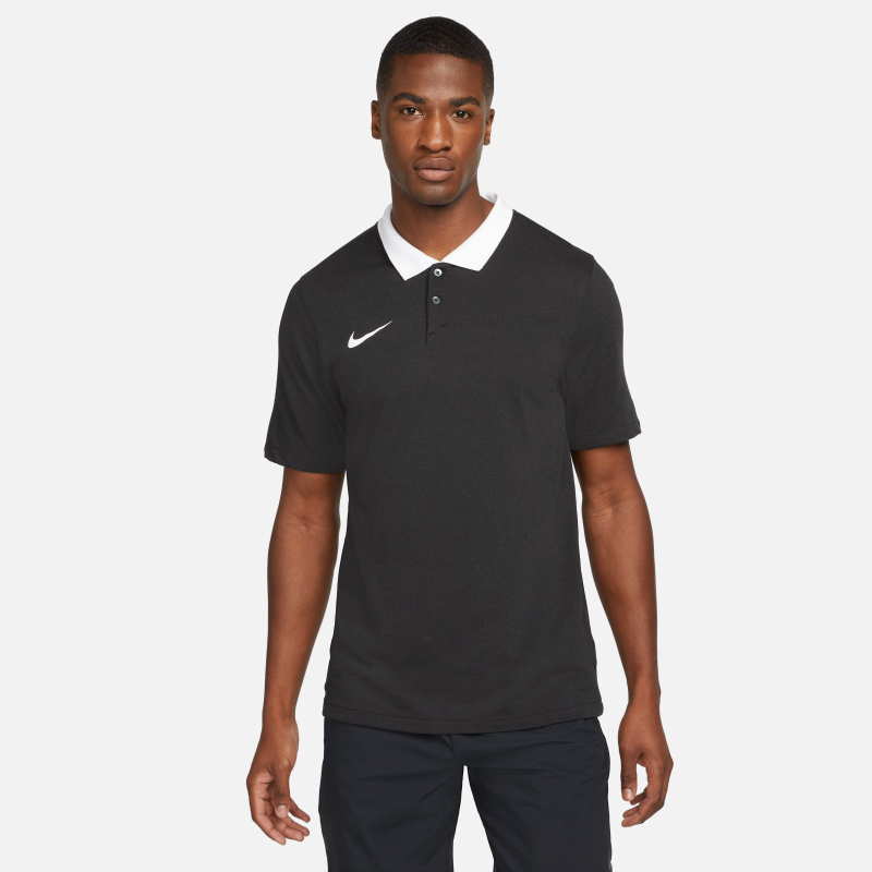 Bild von Nike Herren Poloshirt TEAM CLUB 20 Dri-FIT schwarz/weiss CW6933 010