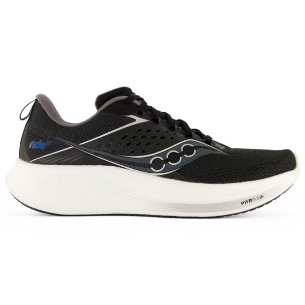 Bild von Saucony Ride 17 Herren-Sneaker, Schwarz/Weiß, 47 EU