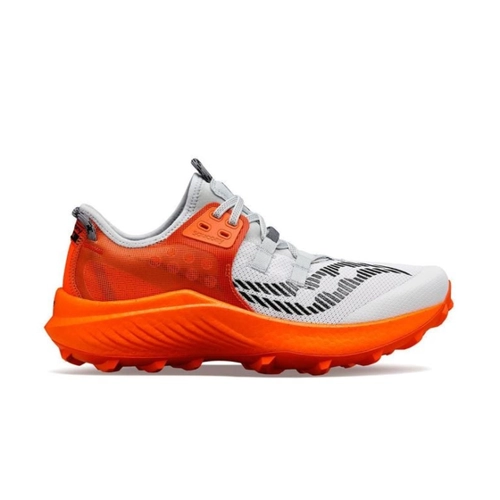 Bild von Saucony Endorphin Rift Grau Orange SS24 Sneakers, Größe 44,5 - EUR