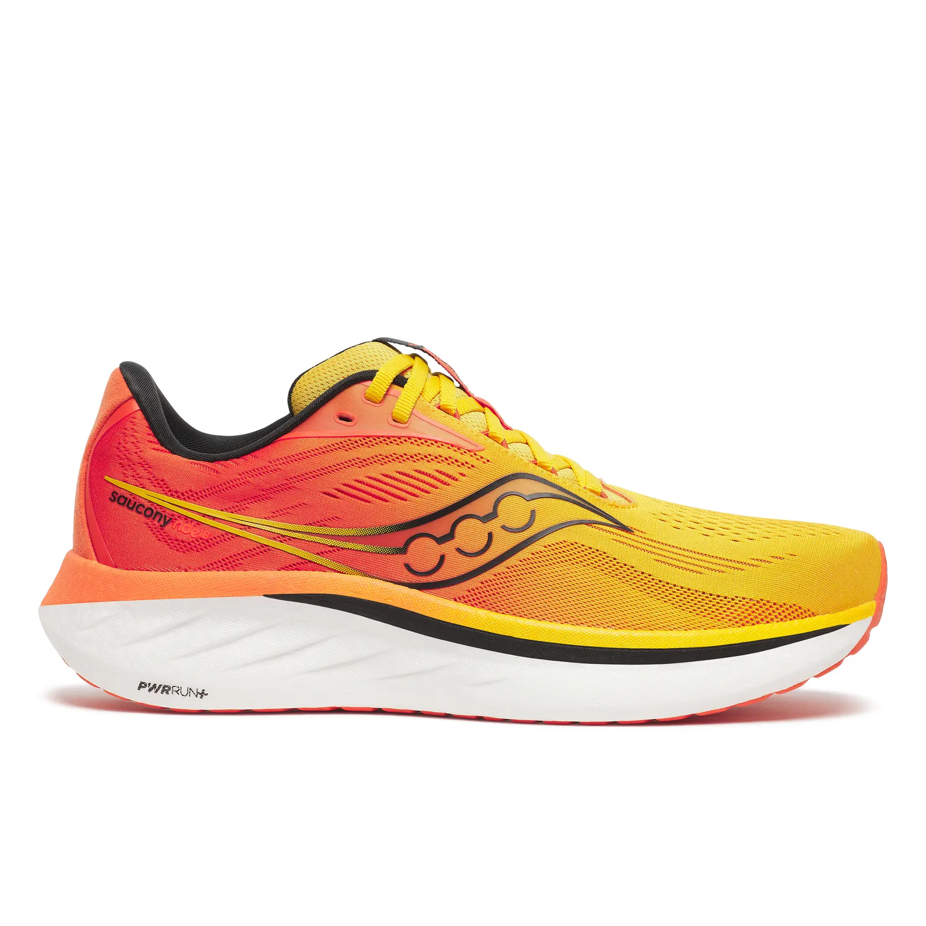 Bild von saucony ride 18 running schuhe weis khaki herren