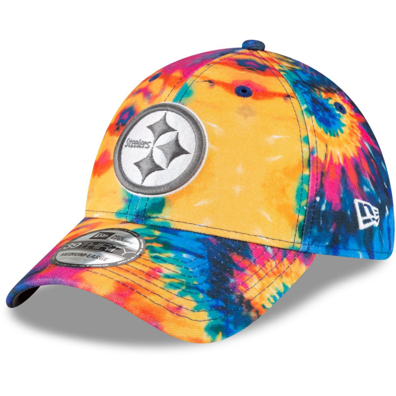 Bild von New Era, Herren, Cap, 39Thirty Stretchfit NFL Crucial Catch 2020, Mehrfarbig, (L)