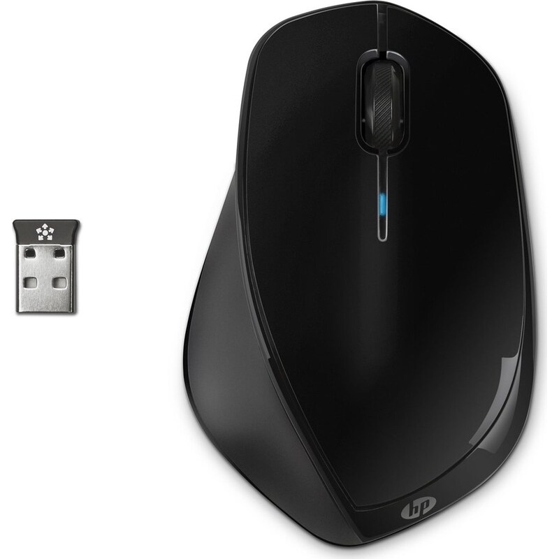 Bild von HP x4500, Wireless Mouse (Kabellos), Maus, Schwarz