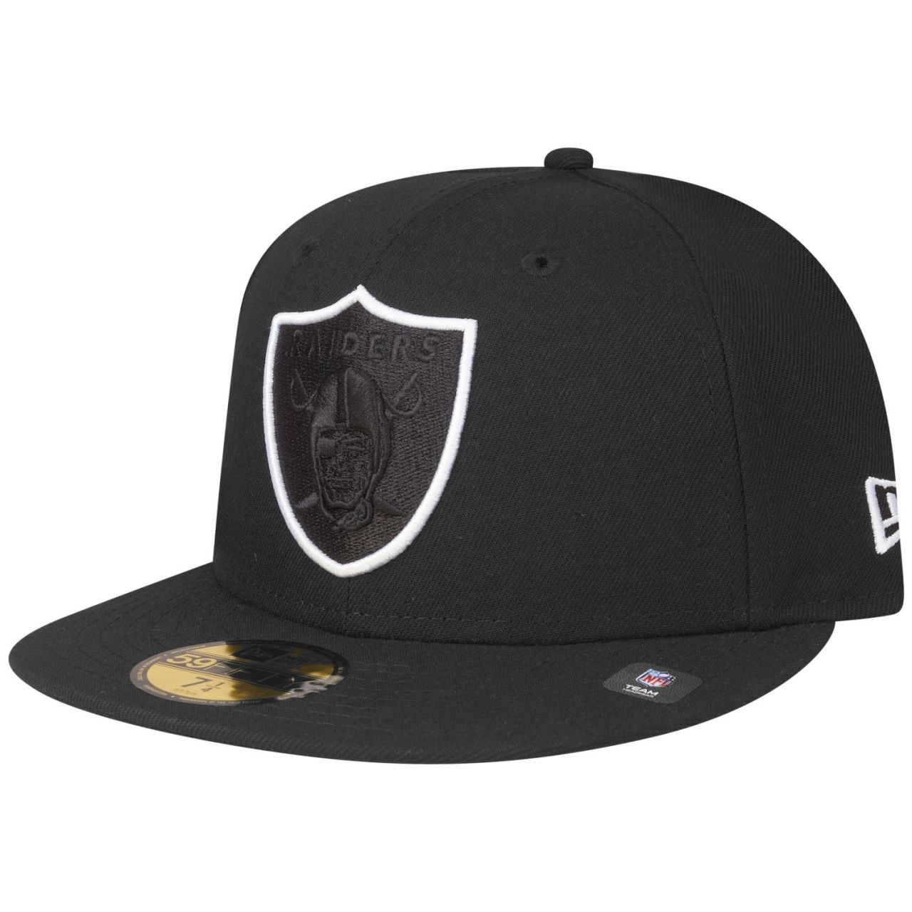 Bild von New Era, Herren, Cap, 59Fifty Elemental Las Vegas Raiders, Schwarz, (7 1/8)