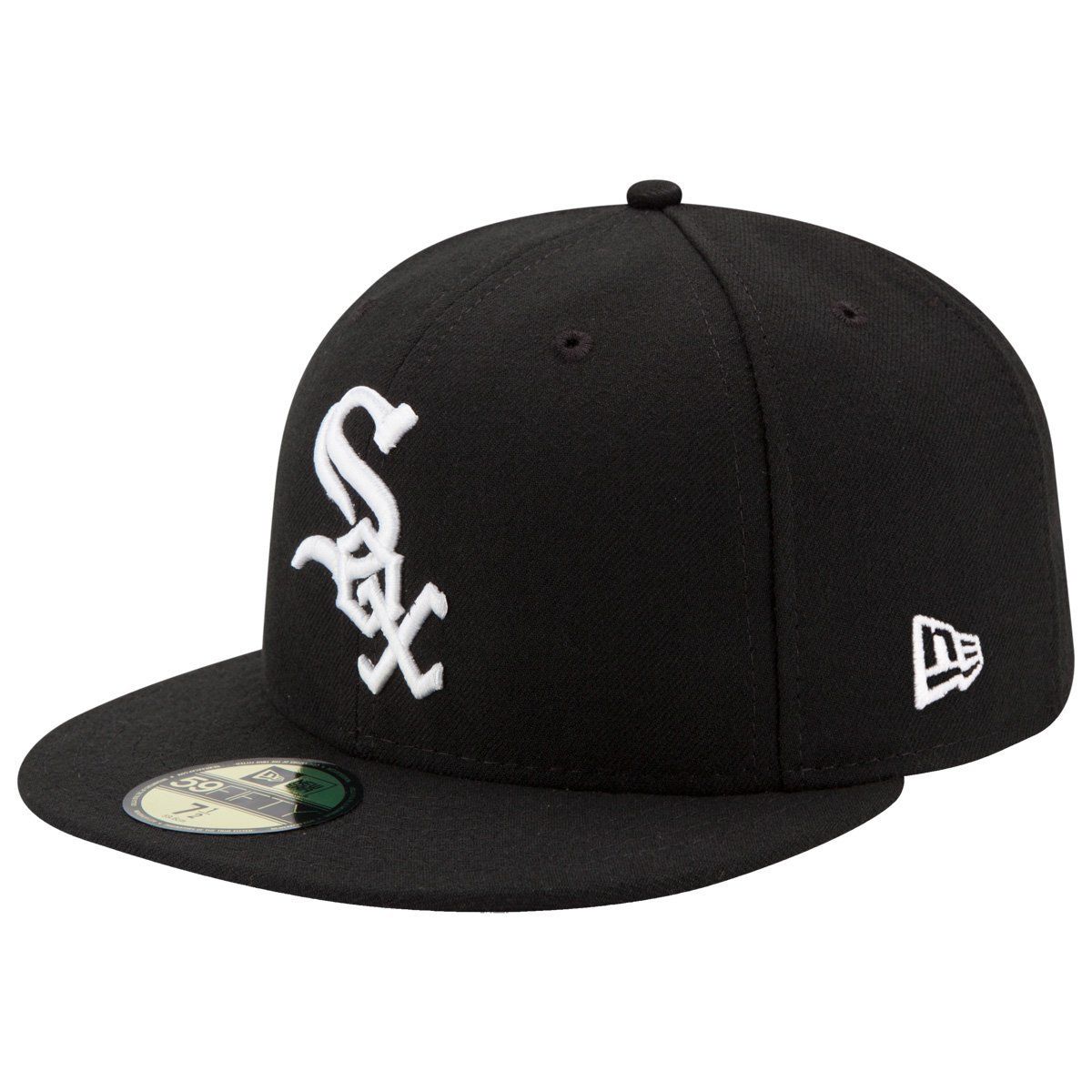 Bild von New Era Fitted Cap New Era Authentics Fitted Cap 59Fifty CHICAGO WHITE SOX Schwarz Weiß