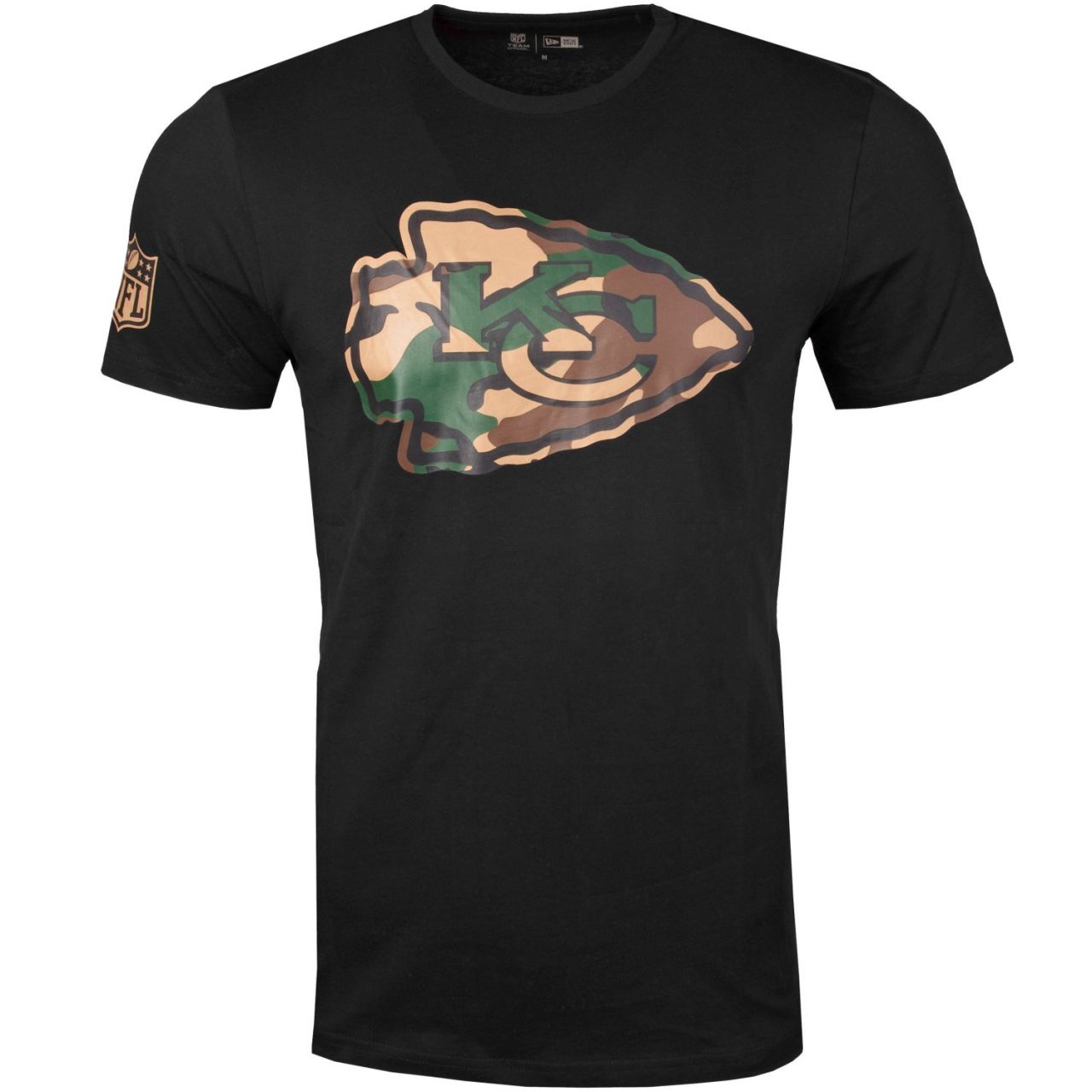 Bild von New Era Shirt - NFL Kansas City Chiefs schwarz / wood camo