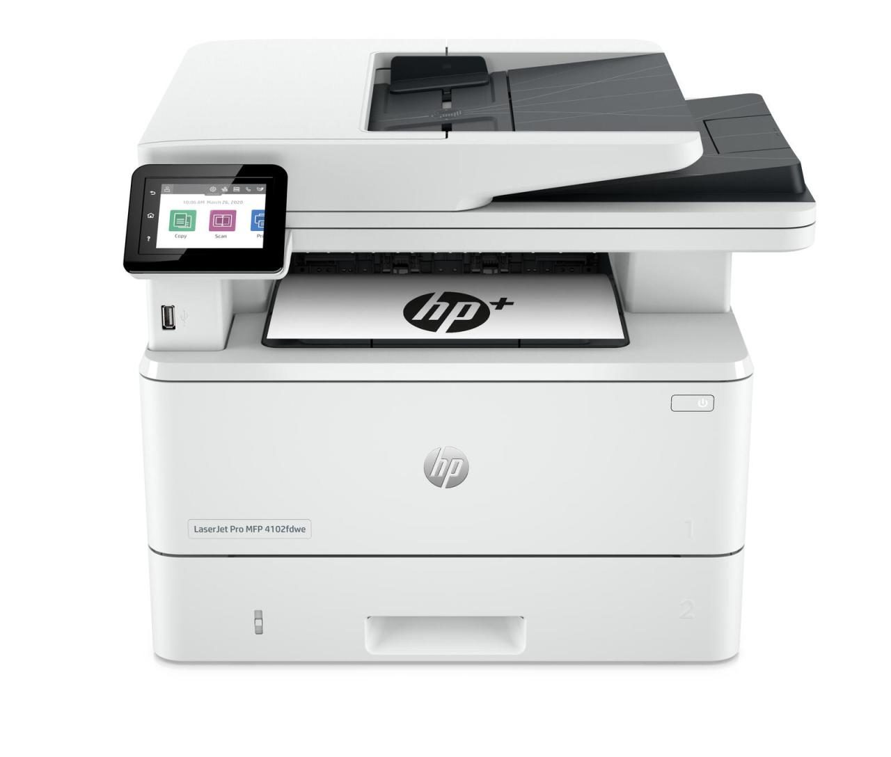 Bild von HP LaserJet Pro MFP 4102dwe Laser-Multifunktionsgerät s/w