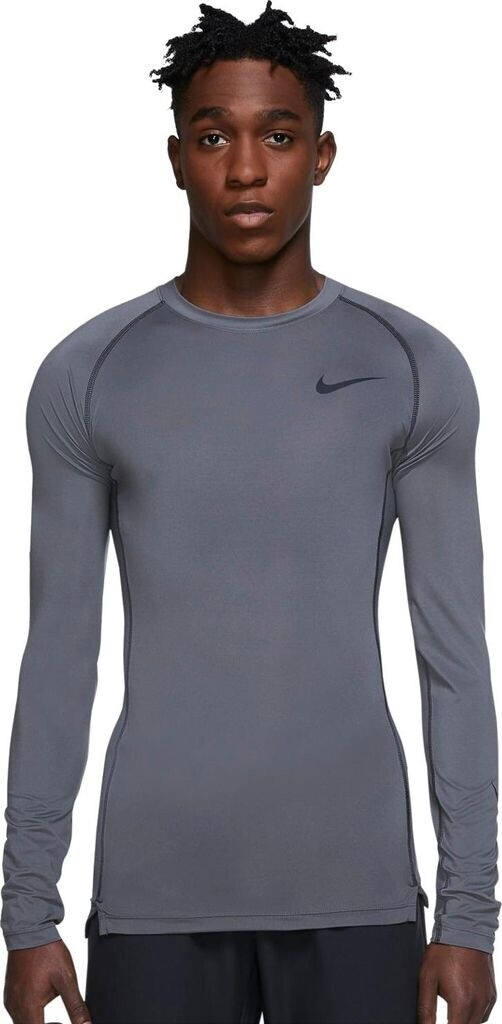 Bild von Dri-Fit Pro Tight Longsleeve Herren - Grau, Schwarz