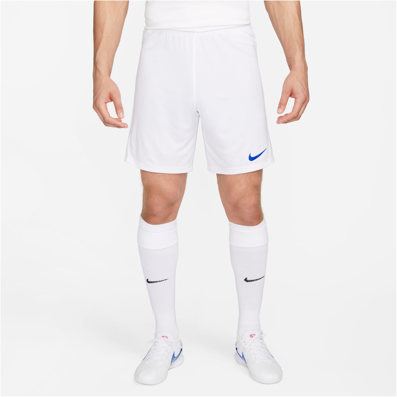 Bild von NIKE Park III Dri-FIT Knit Fußballshorts Herren 104 - white/royal blue XXL