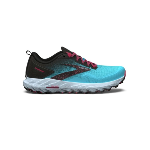 Bild von Brooks Cascadia 17 Blau Schwarz SS24 Damen Sportschuhe, Größe 38,5 - EUR