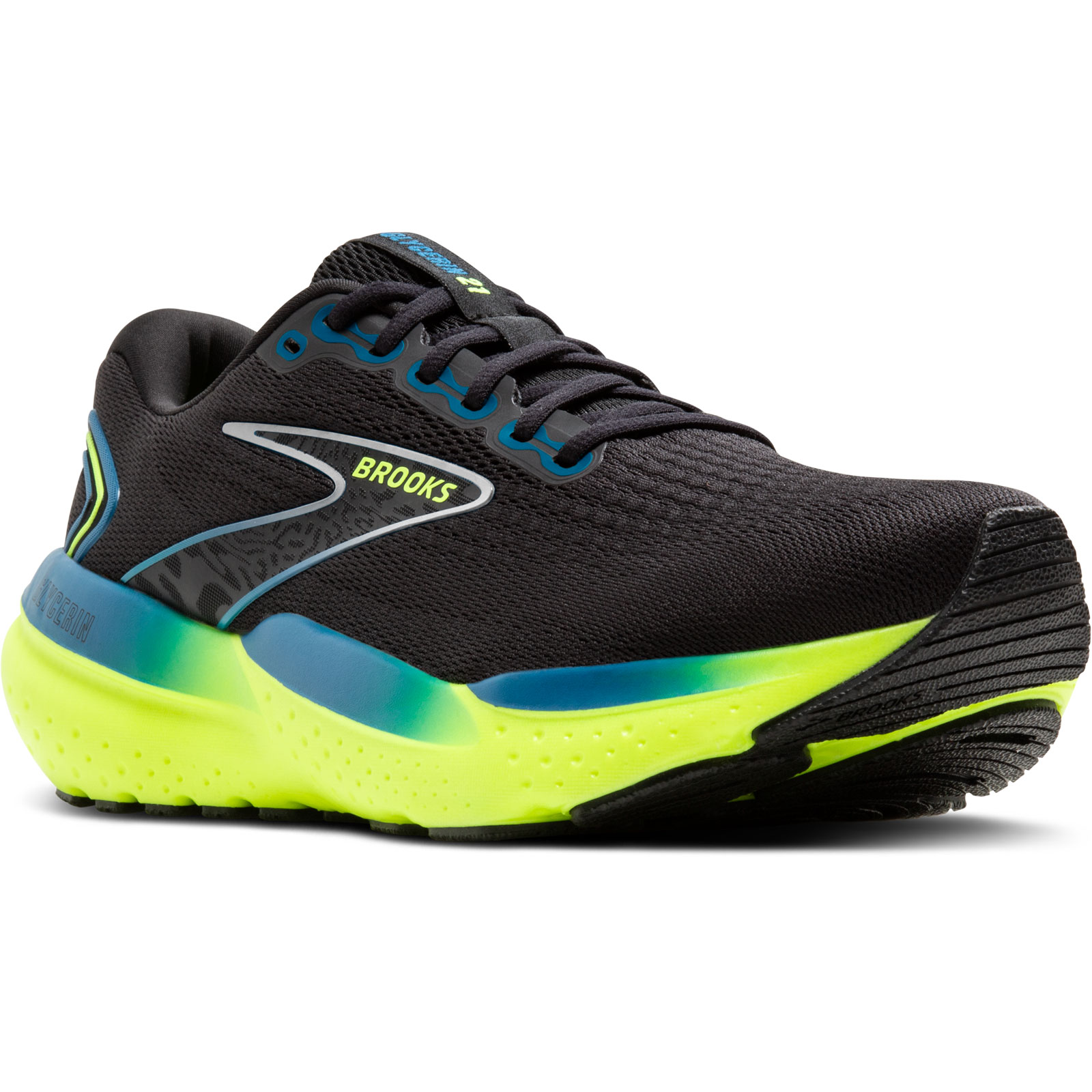 Bild von Brooks Herren Glycerin 21 Sneaker, Black Blue Nightlife, 45 EU