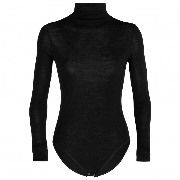 Bild von Icebreaker - Women's Queens L/S High Neck Bodysuit Gr M schwarz
