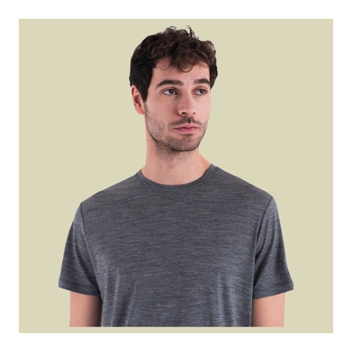 Bild von Icebreaker M Merino 150 Tech Lite SS Tee Herren (Grau S ) Skiunterwäsche