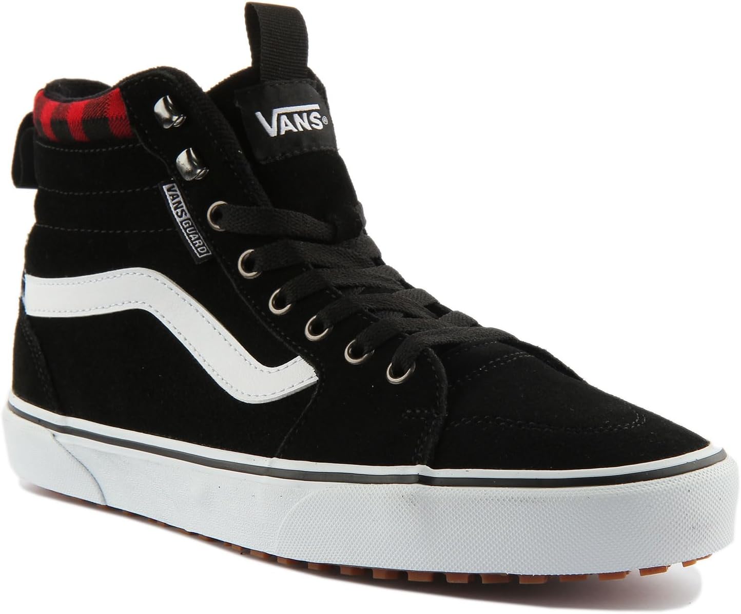 Bild von Vans Herren Filmore Hi Vansguard Sneaker, Suede Black Red Plaid, 40 EU