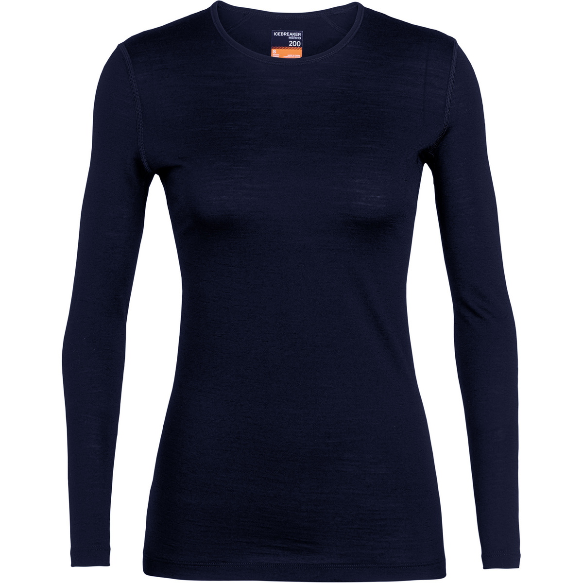 Bild von Icebreaker - Women's 200 Oasis L/S Crewe - Merinounterwäsche Gr M blau