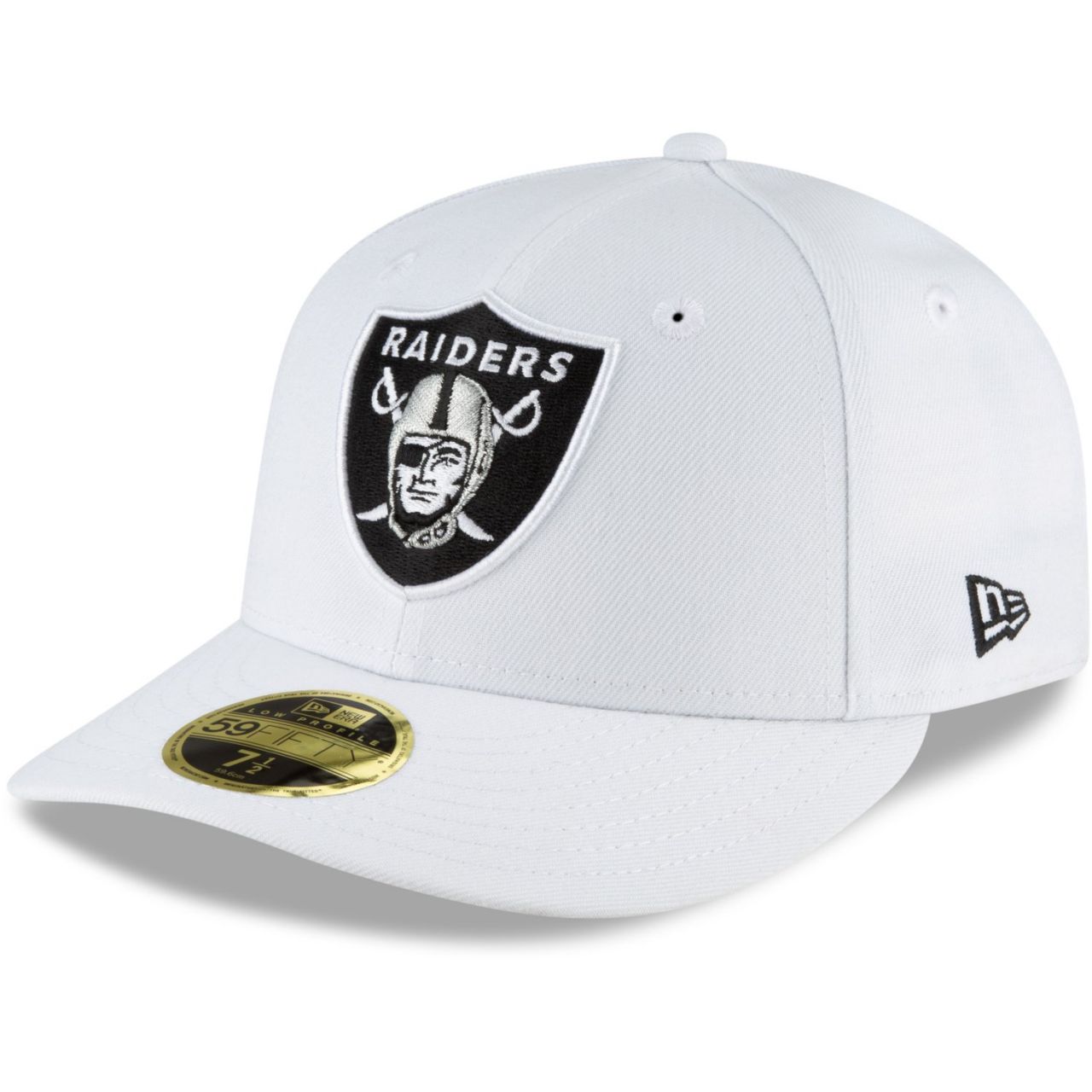 Bild von New Era 59Fifty LP Fitted Cap - NFL Las Vegas Raiders weiß