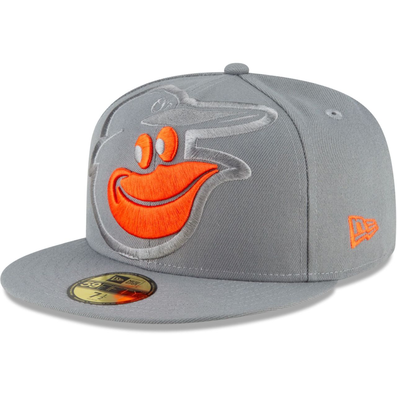 Bild von New Era Fitted Cap 59Fifty STORM GREY MLB Cooperstown Team