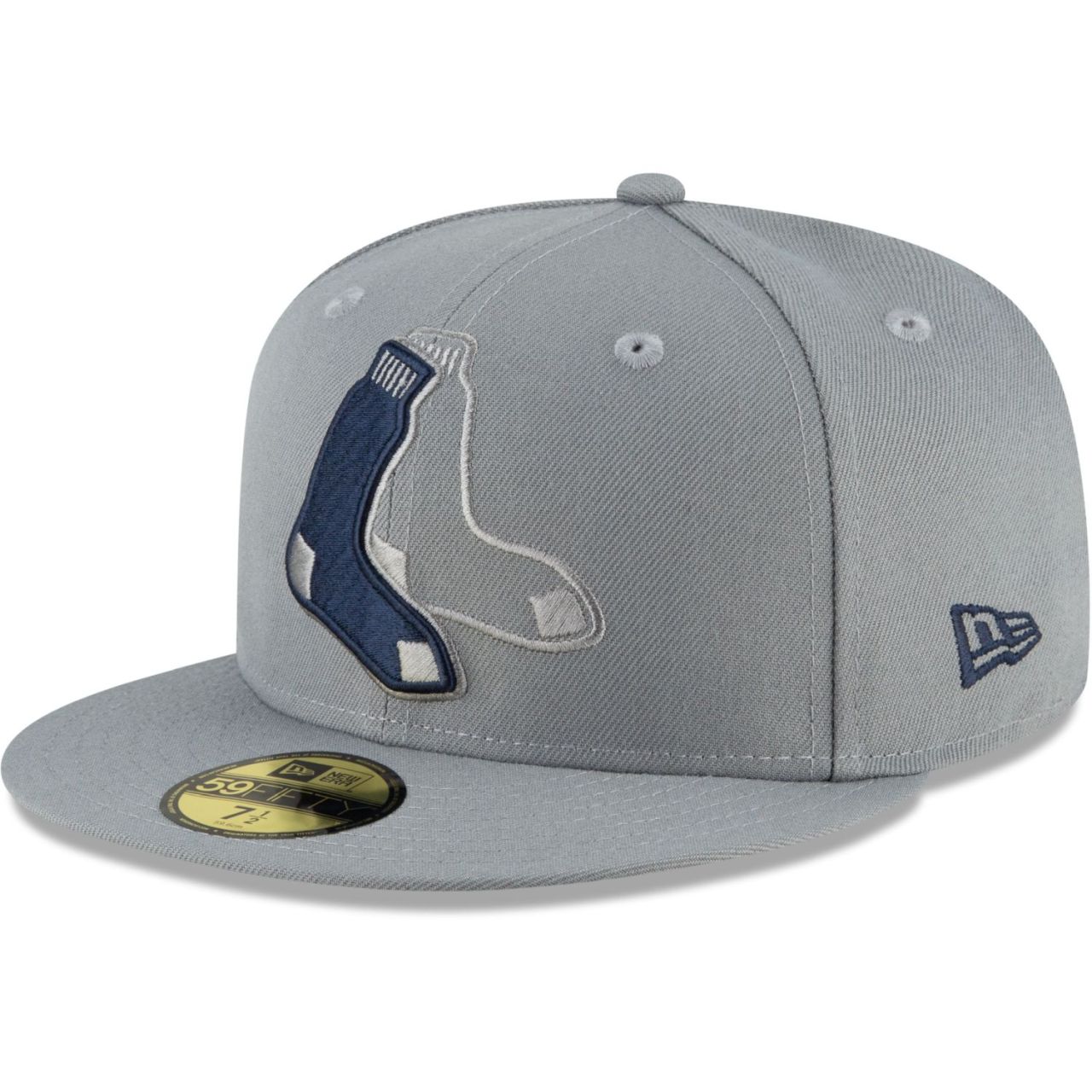 Bild von New Era, Herren, Cap, 59Fifty Fitted Cap - STORM Boston Red Sox - 7 5/8, Grau, (7 5/8)