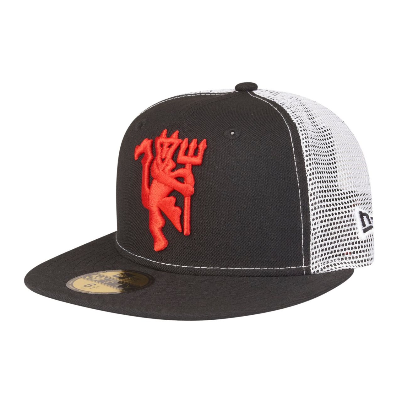 Bild von New Era, Herren, Cap, 59Fifty Devil Manchester United, Schwarz, (6 3/4)