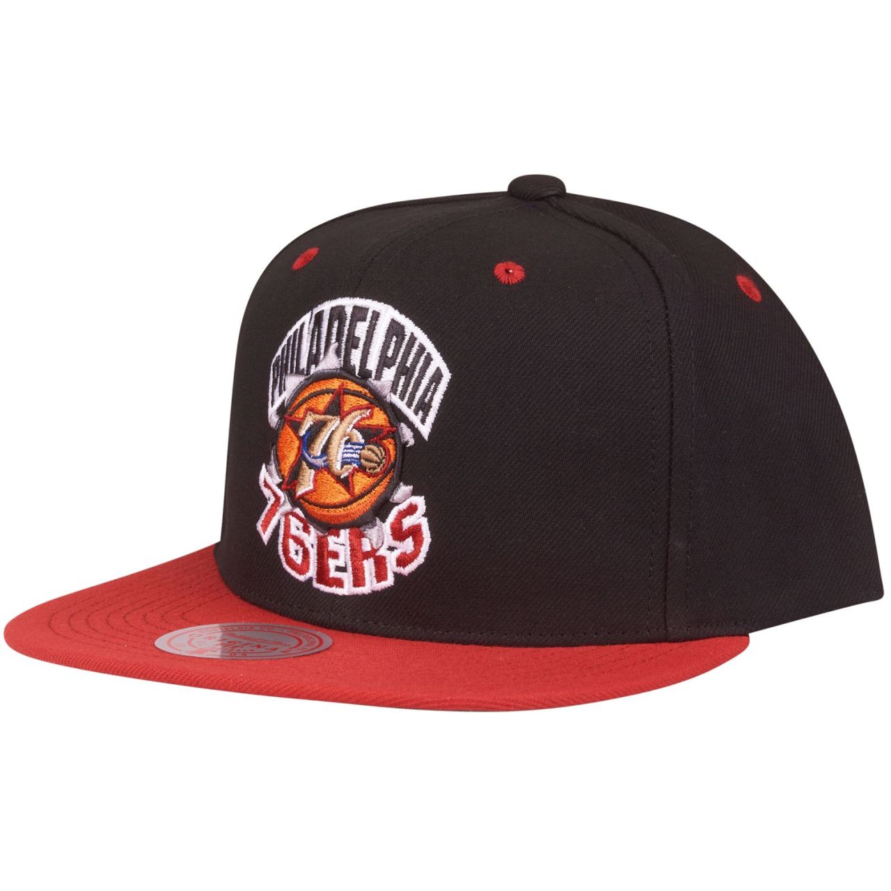 Bild von Mitchell & Ness, Herren, Cap, Breakthrough Philadelphia 76Ers, Schwarz, (One Size)