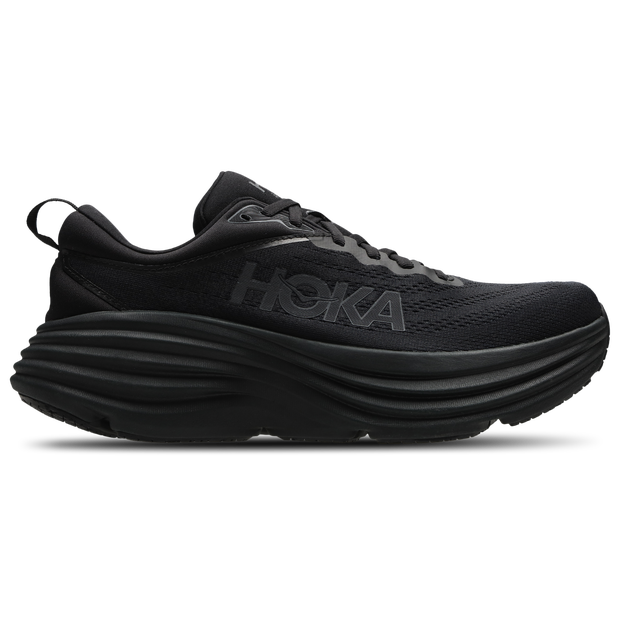 Bild von Hoka Bondi 8 Herren Schuhe - Schwarz - Größe: 41 1/3 - Netz/Synthetik - Foot Locker