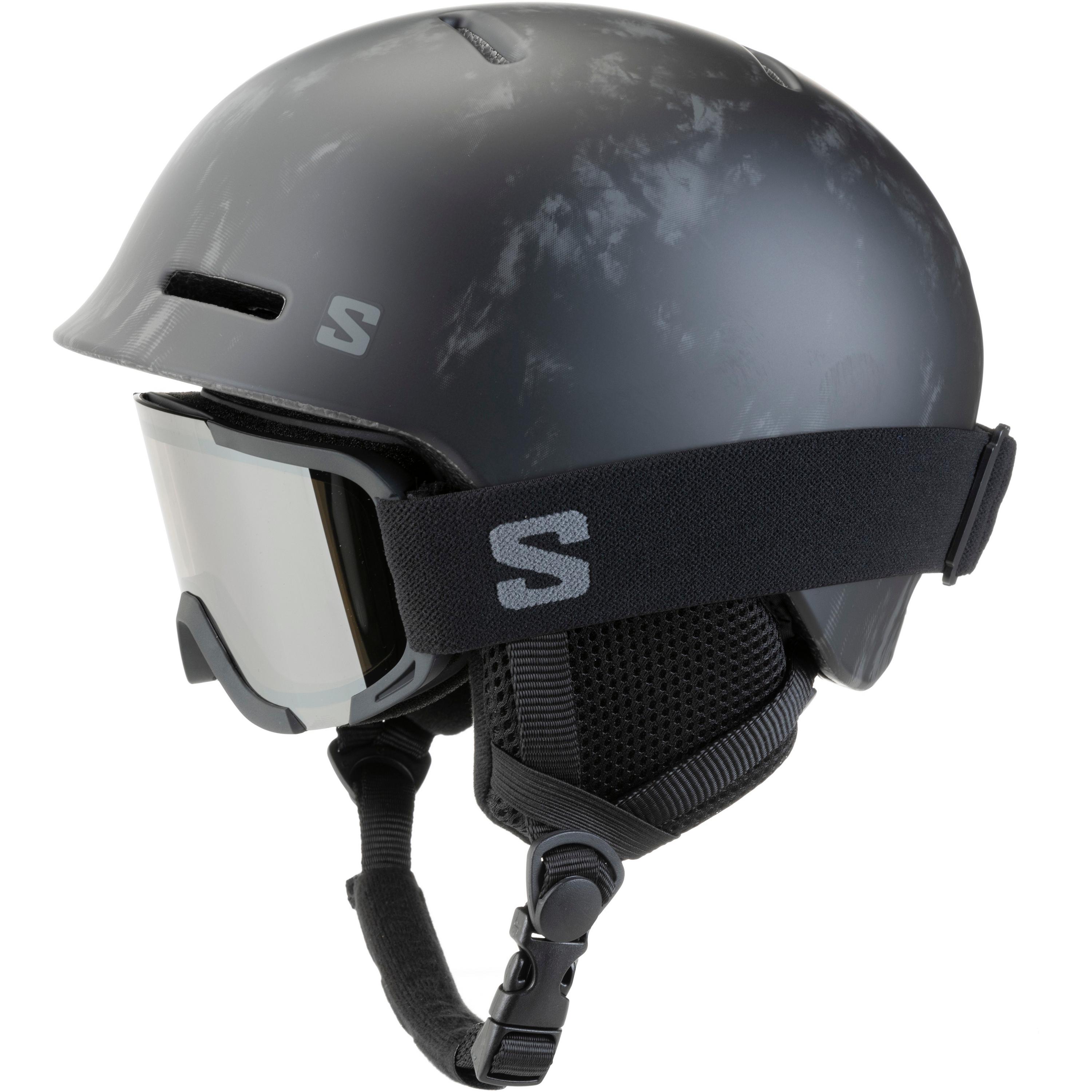 Bild von SALOMON PLAYER COMBO Helm 2025 black tie dye - KM