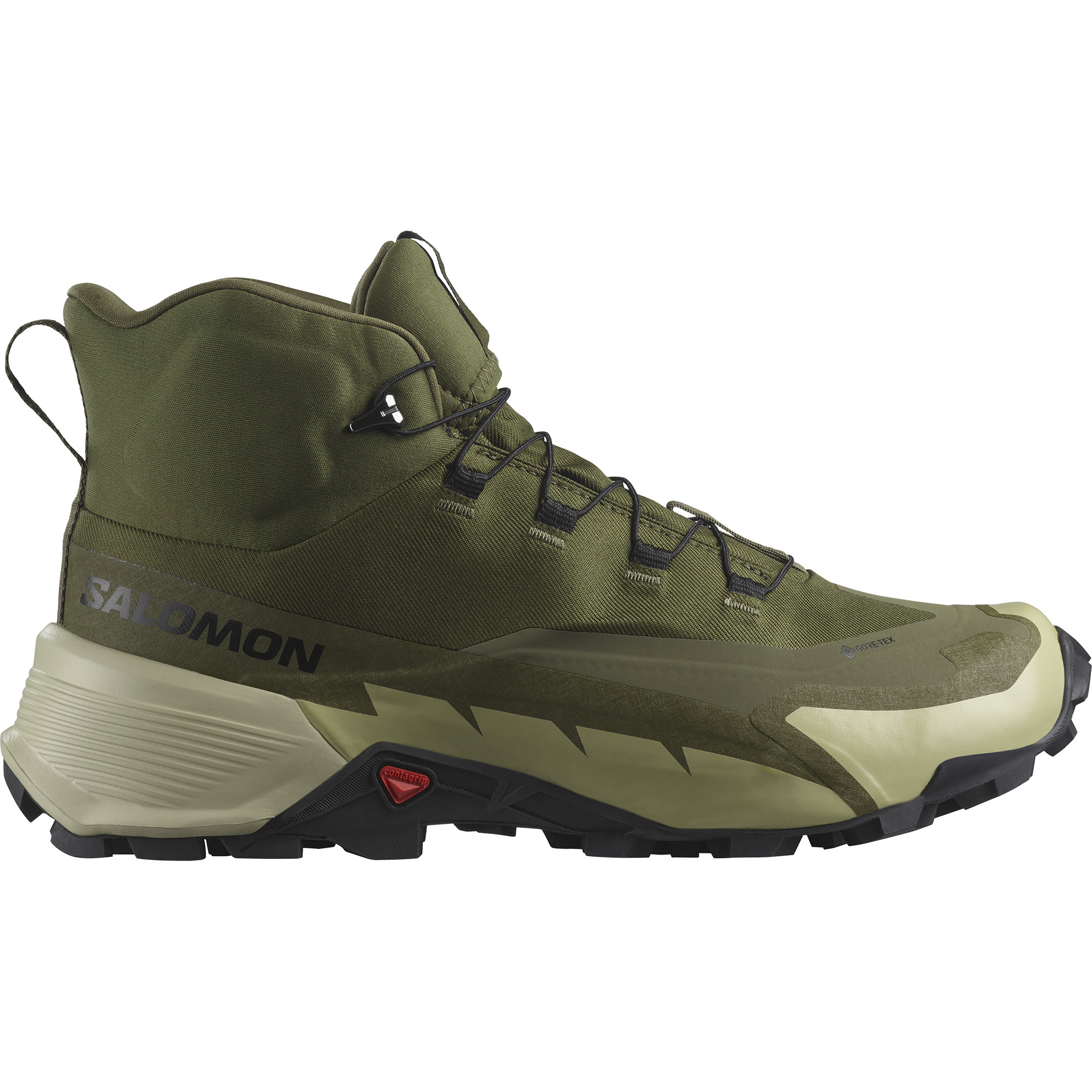 Bild von Salomon Men's Cross Hike 2 Mid GORE-TEX Olive Night/Moss Gray/Black