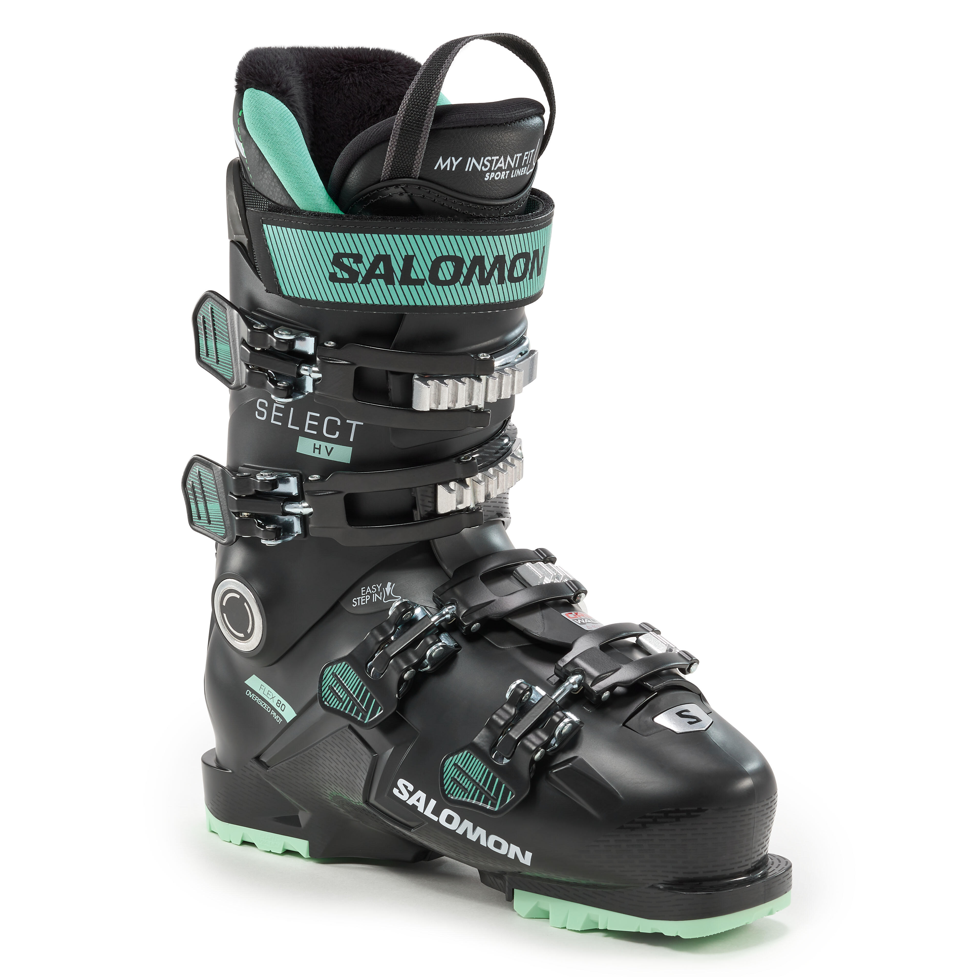 Bild von Salomon Select HV 80 W GW, Skischuhe, Damen, schwarz/grün/weiß