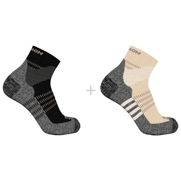 Bild von Salomon - X Ultra Access Quarter 2-Pack - Wandersocken Gr 45-47 grau