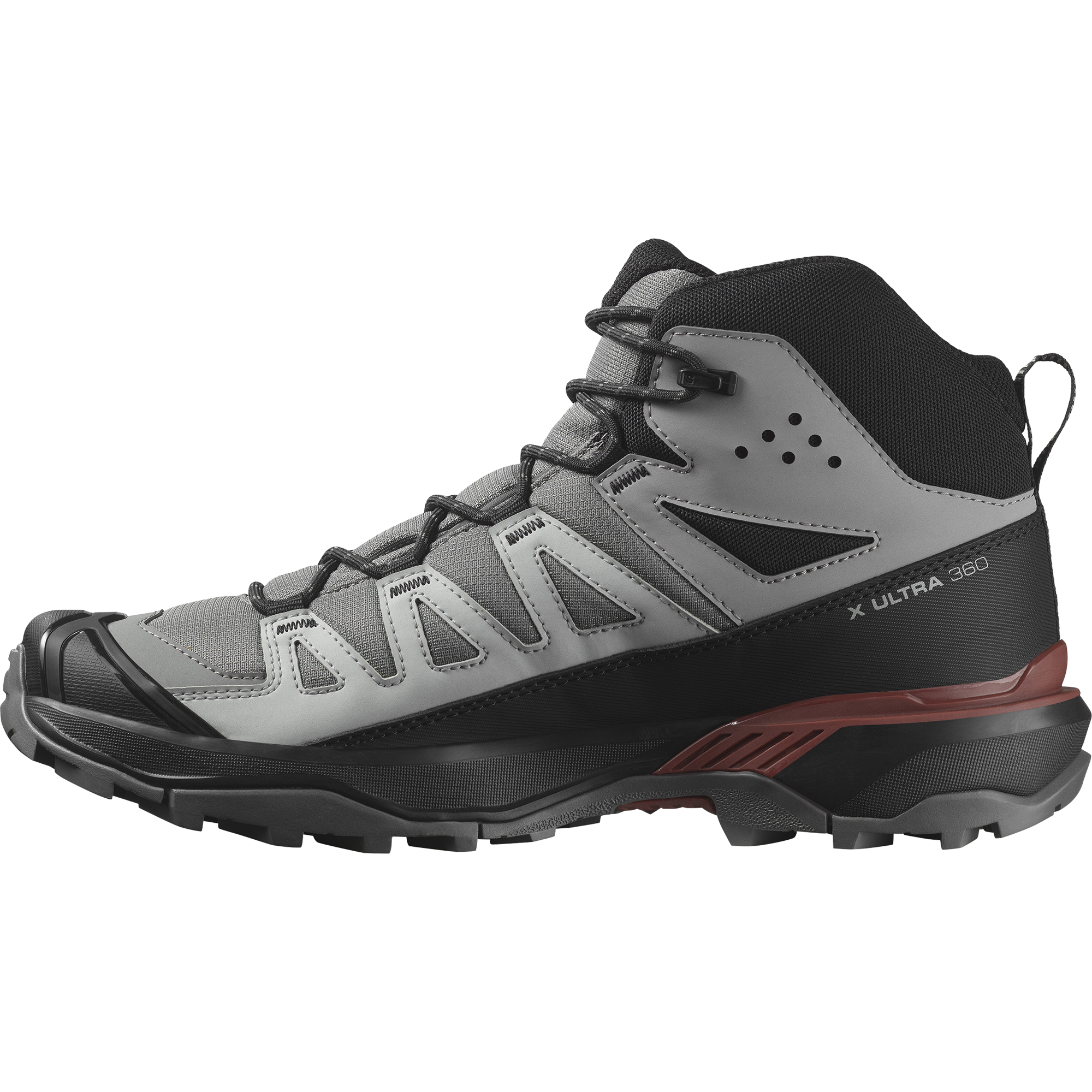 Bild von salomon Wanderschuhe X Ultra 360 Mid GTX", wasserdicht, atmungsaktiv, für Herren, grau, 45 1/3