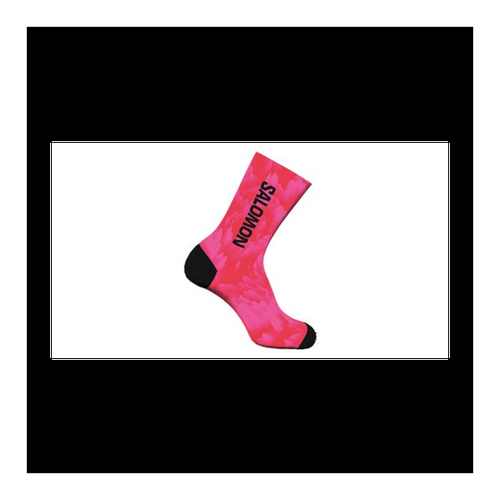 Bild von Salomon Creamy Lava Crew Unisex Socken Pink – Der perfekte Begleiter für Aktivitäten