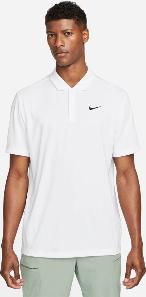 Bild von Nike Herren Kurzarm Poloshirt M Nkct Df Polo Solid, White/Black, DH0857-100, XS