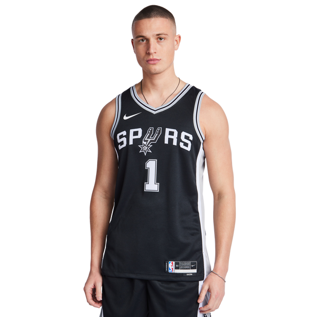 Bild von Nike NBA Herren Trikots/Replikate - Schwarz - Größe: L - Foot Locker