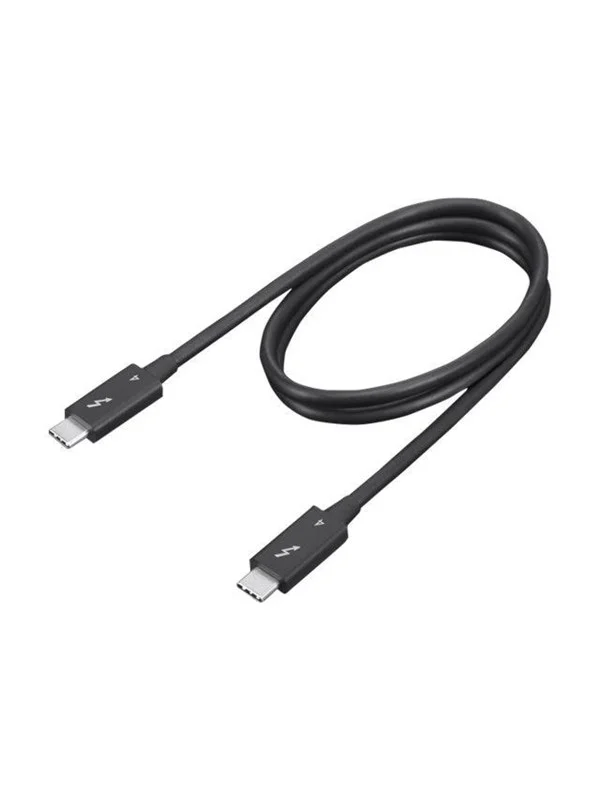 Bild von Lenovo - Thunderbolt™-Kabel Thunderbolt™ 4 Thunderbolt™ (usb-c®) Stecker 0.7 m Schwarz Ultra hd (8K) 4