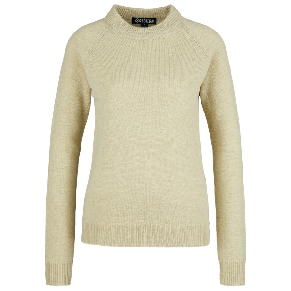 Bild von Sherpa - Women's Solid Dumji Crew - Merinopullover Gr M beige