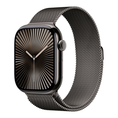 Bild von Apple Watch Series 10 4G 46mm Titan Schiefer Milanaise Schiefer S/M – Ein umfassender Produkt-Check