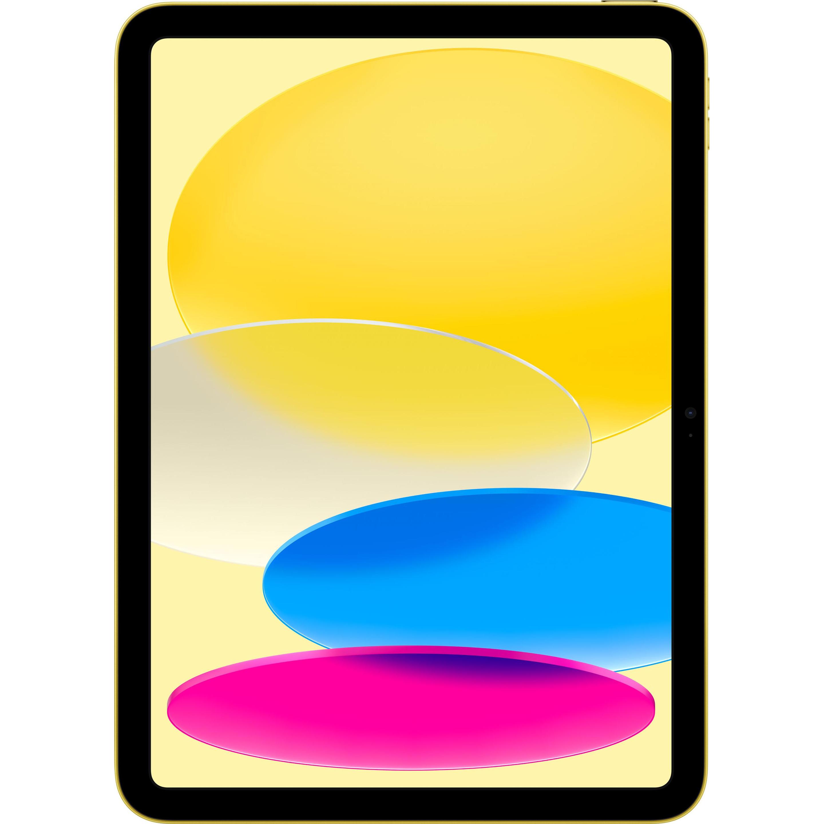 Bild von Apple iPad 2022 (10. Gen) (nur WLAN, 10.90", 64 GB, Yellow), Tablet, Gelb