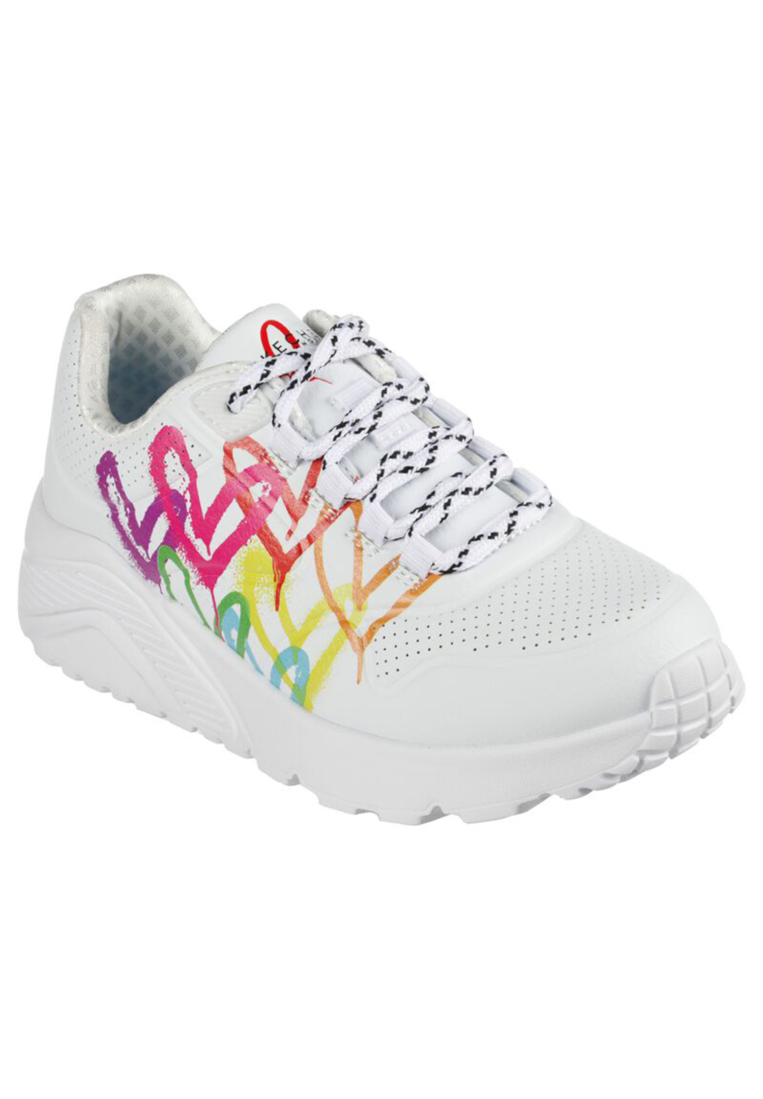 Bild von Skechers Uno Lite - LOVE BRIGHTS Kinder Sneaker 314061L Weiß / Bunt