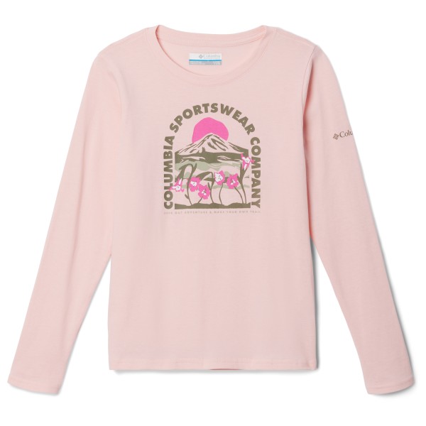 Bild von Columbia - Kid's Hazeldel Hill L/S Graphic Tee - Longsleeve Gr 6-7 Years rosa
