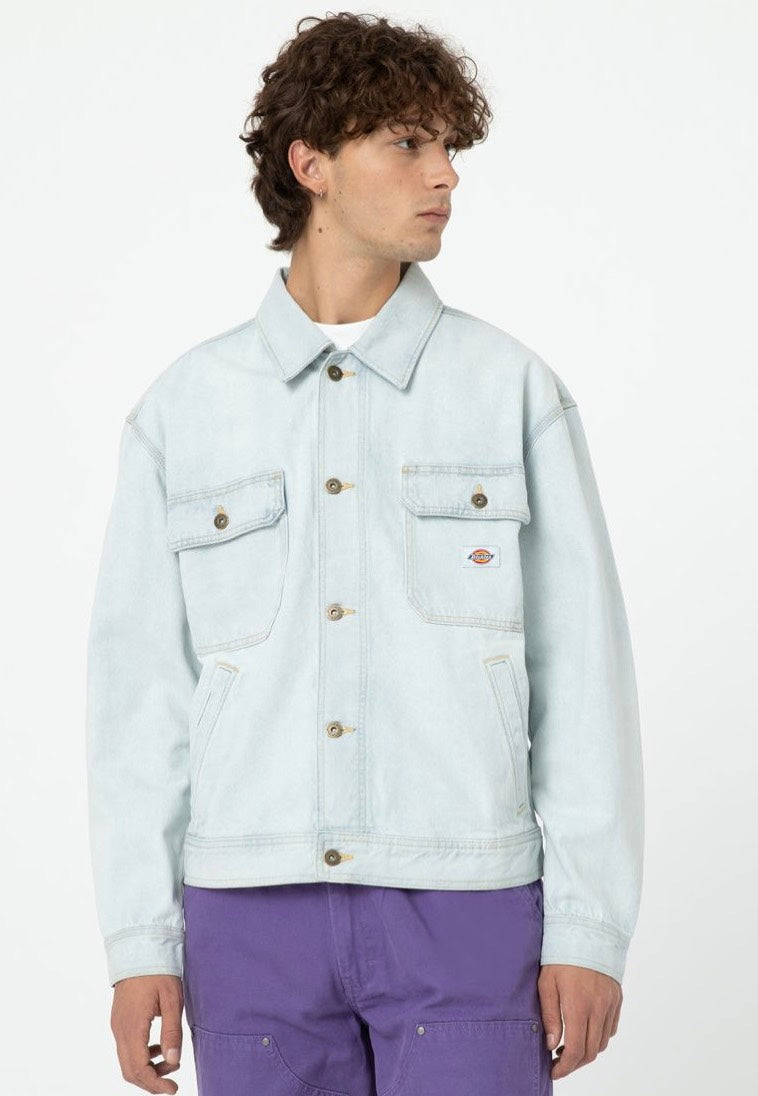 Bild von Dickies - Madison Ultra Lightwash - Jeansjacke - Blau - XL - 100% Baumwolle,Denim