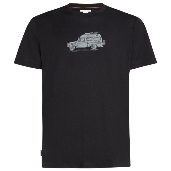 Bild von Icebreaker - Merino 150 Tech Lite S/S Tee Cosy Camper - Merinoshirt Gr M schwarz