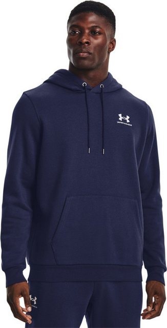 Bild von UNDER ARMOUR Essential Fleece Hoodie Herren 410 - midnight navy/white XXL